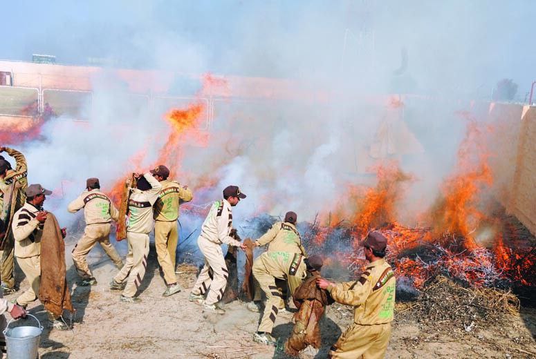 Today serving humanity is unmatched in itself. Shah Satnam Ji Green 'S' Walfare Force Wing created by Gurmeet Ram Rahim Ji Insan who is the #RealLifeHeroes of humanity. This wing provides its services 24*7 in every natural disaster. Today is the 23rd foundation day of this wing.