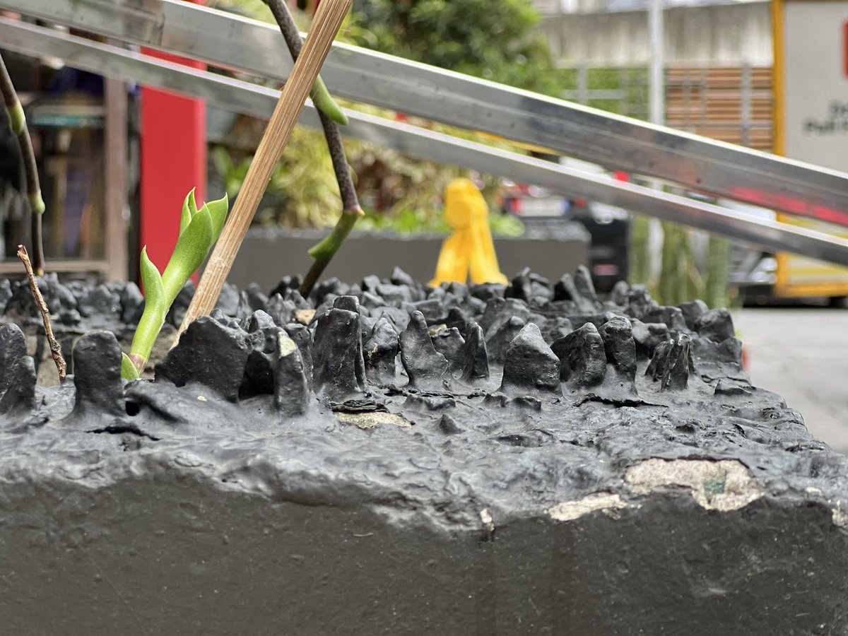 iracruz's tweet image. When you’re such a terrible person you’d actually go out of your way to make life difficult for others #HostileArchitecture