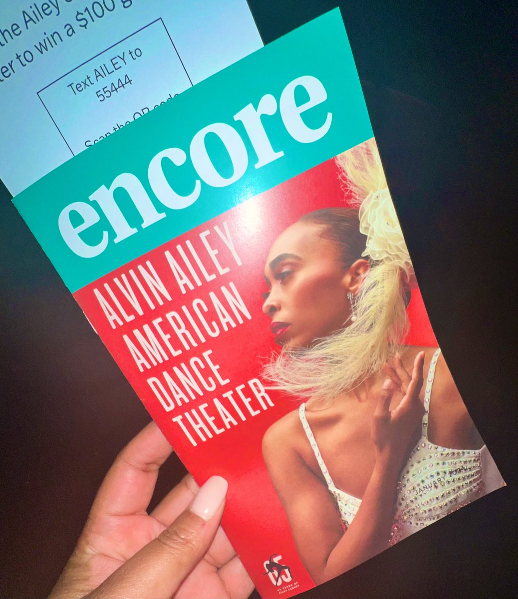 65th Season #AlvinAileyAmericanDanceTheatre - a dream! <a href="/TheFoxTheatre/">The Fox Theatre</a>