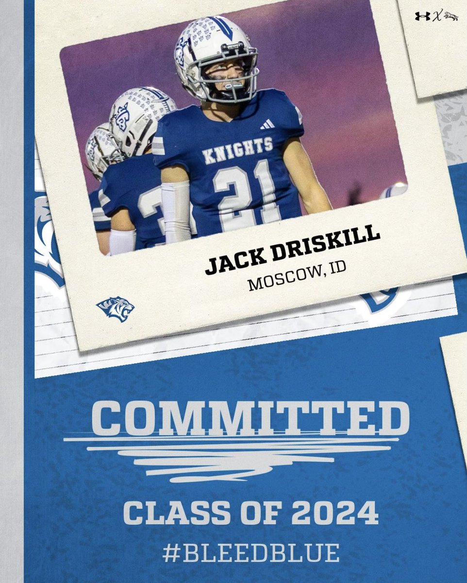 I am PUMPED to say that I have committed to play football for Dakota Wesleyan! I hadn’t planned to leave the NW but after an awesome visit with the DWU coaches, I can’t wait to #bleedblue next year! 
<a href="/CoachDevericks/">Torren Devericks</a> @CoachCimpl <a href="/CoachKretch/">Alex Kretzschmar</a> <a href="/Coach_Bernarde/">Mike Bernarde</a> <a href="/dwtigerfootball/">DWU Football</a>