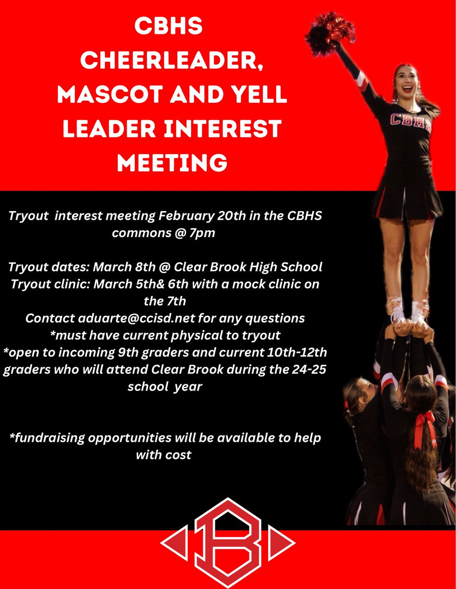 Clear Brook Cheer tweet media