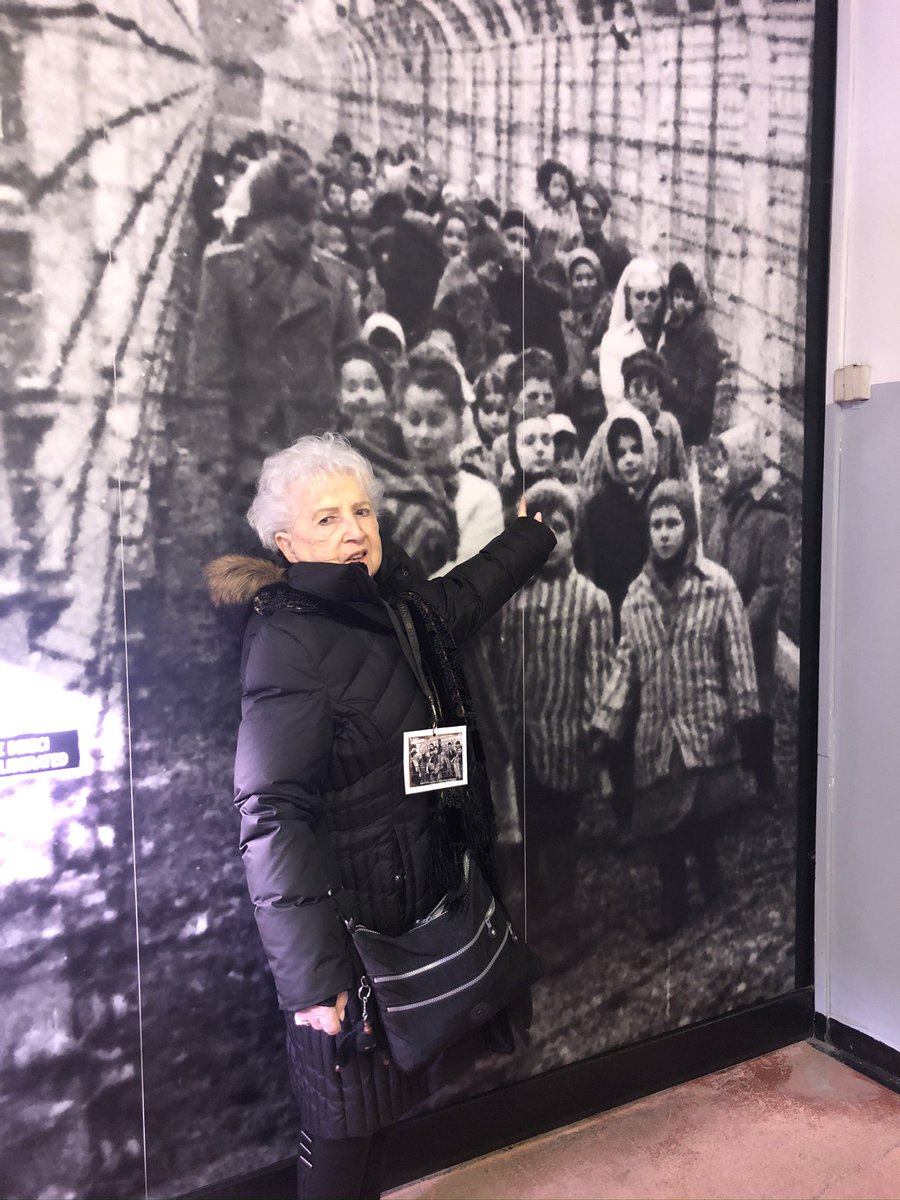#WeRemember &amp; we honour the memory of the 6 million Jews murdered in the Holocaust &amp; celebrate the bravery of the survivors including my mother &amp; father. 

Today is the 79th anniversary of Mom’s liberation from Auschwitz-Birkenau, where 1 million Jews were murdered. #NeverAgain
