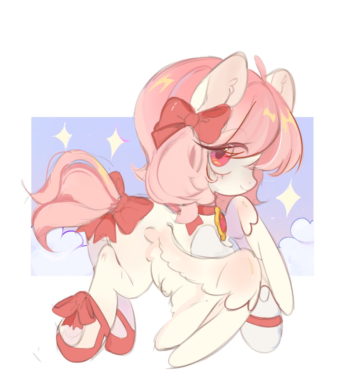 As I like the design of the madoka. in this beautiful creator!!!, I like it, your beautiful art. Fanart. #mlp