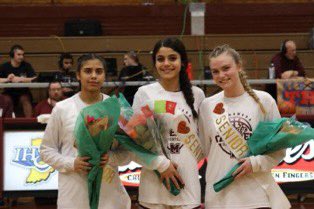 Senior Night at the Cave!