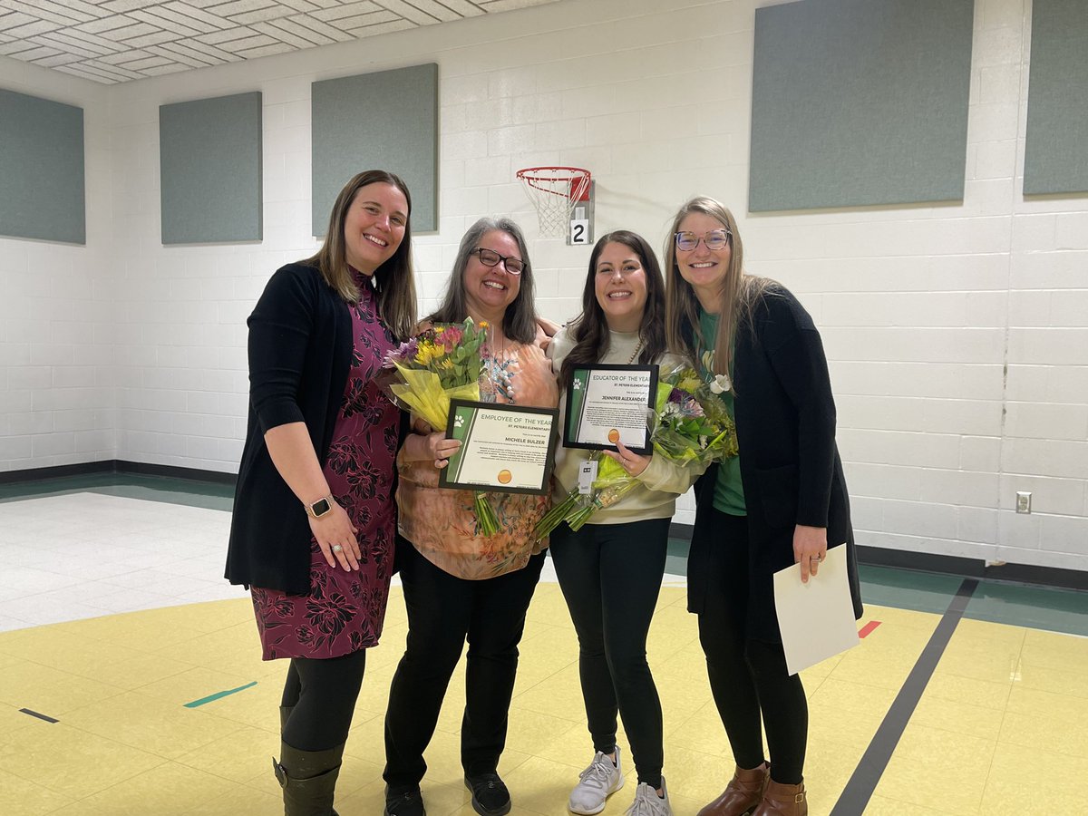 EGruntman5's tweet photo. Congratulations to Ms. Jennifer Alexander as our 2023-2024 Educator of the Year. I am so proud of all the hard work you do each day with our Panther Cubs and the lasting impression you have made on our students, staff, and families. You are an amazing educator! 💛💚🖤🐾 https://t.co/r62gs0D6CQ