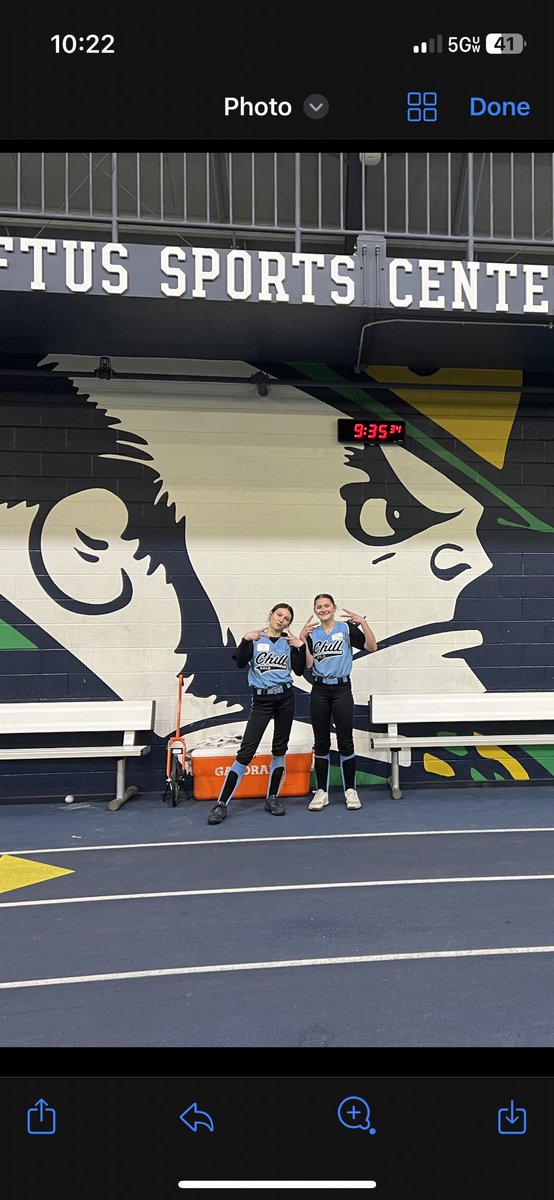 Thank you @NDsoftball for hosting a great camp today. I learned so much about the school and I can’t wait to be back! Go Irish ☘️ @NDcoachGumpf @2Ganeff @j_spitale @MsDuehr @ILChillGold @MirandaElish #GetChilly