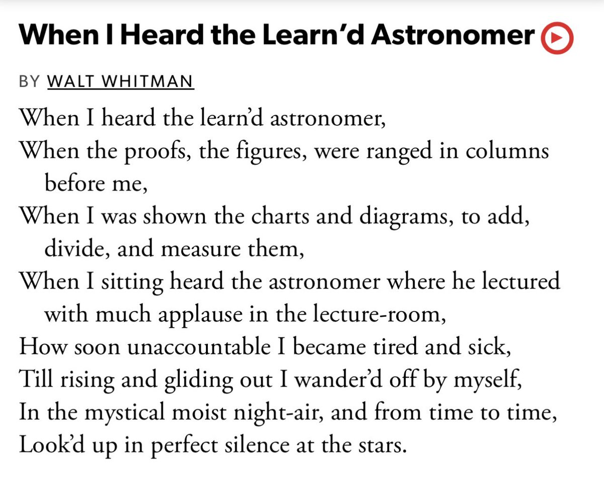 For those looking forward to #FridayLimericks, they’re going to be a day late. Sometimes we all have to pause, step away, and take a breath. In the meantime, one of my favorites, courtesy of Walt Whitman, seems apropos. Tune in tomorrow, and enjoy.