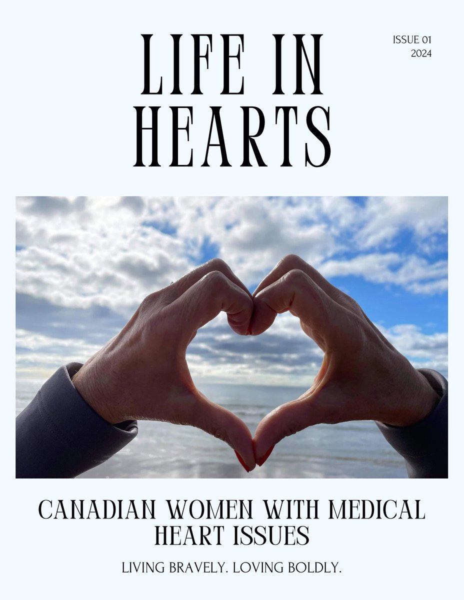 Coming soon #herheartmatter #patientsforpatients #itsaboutlife #livebravelyloveboldly … digital magazine for patients by patients … #heartdisease #heartfailure