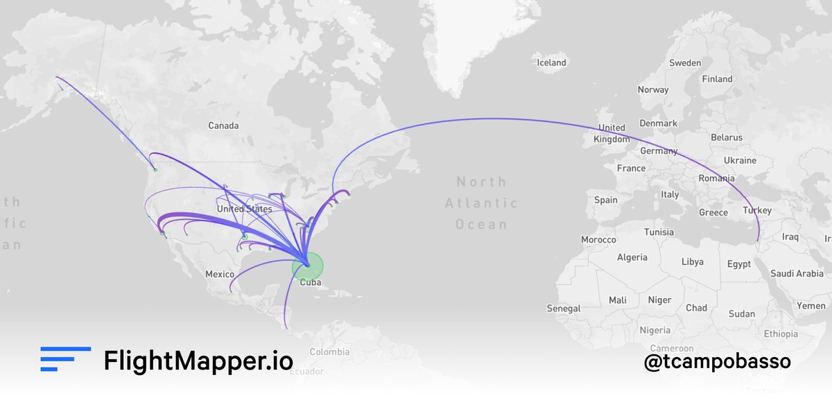 flightmapper's tweet image. ✈️ Tiara&apos;s Flight Map 
Create digital flight maps with @flightmapper

flightmapper.io/map/stcampobas…

#flightmapper #maps #flight