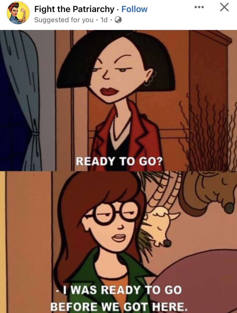 😂 #hardrelate

#daria #fightthepatriarchy #jane #funny #introvert #inteovertlife #introvertproblems