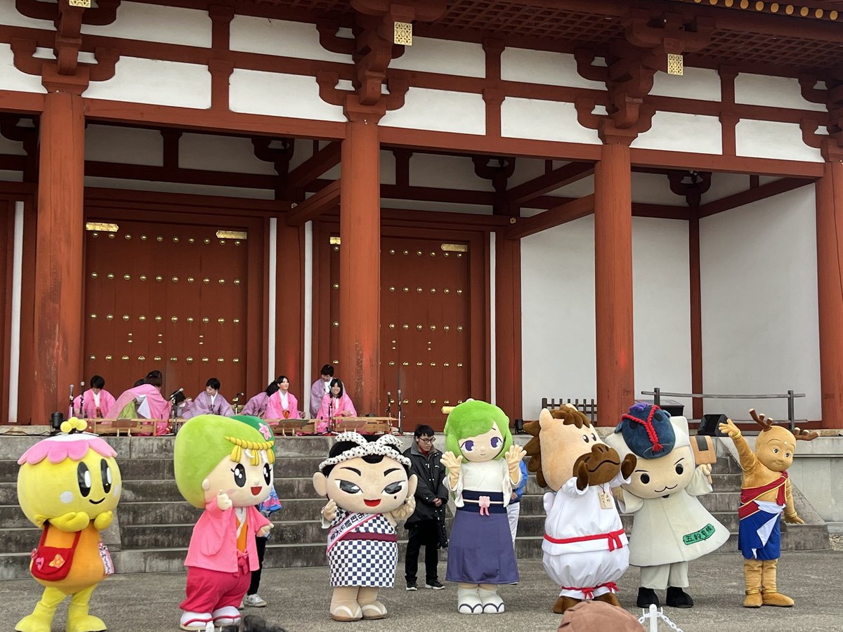 Koh_Tom_Sa's tweet photo. ほぐほぐまつりでキャラたちに会えたぞー！！今日はたくさん撮れるぞー！！
推しのてんまるも雪丸もせんとくんも！
#奈良ちとせ祝ぐ寿ぐまつり https://t.co/IHIDrzRLKE
