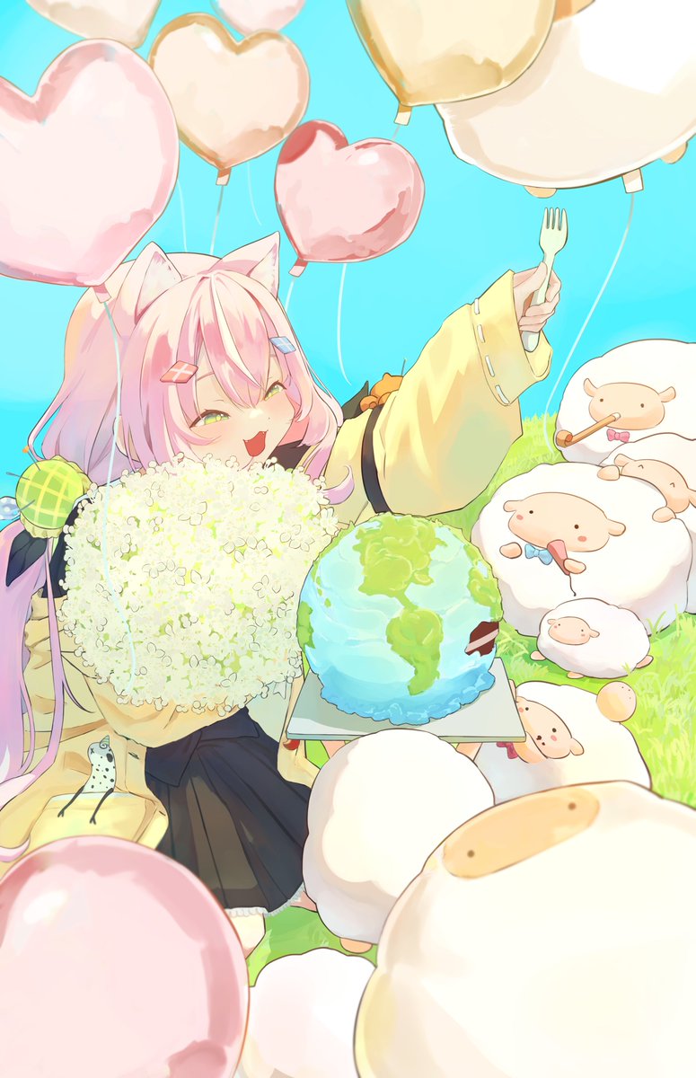 RRYrr0's tweet photo. 마왕님 생일!
#でかい魔王様と小さいオトナリの誕生日征服 #Nari_Art https://t.co/UpxctHwQBw