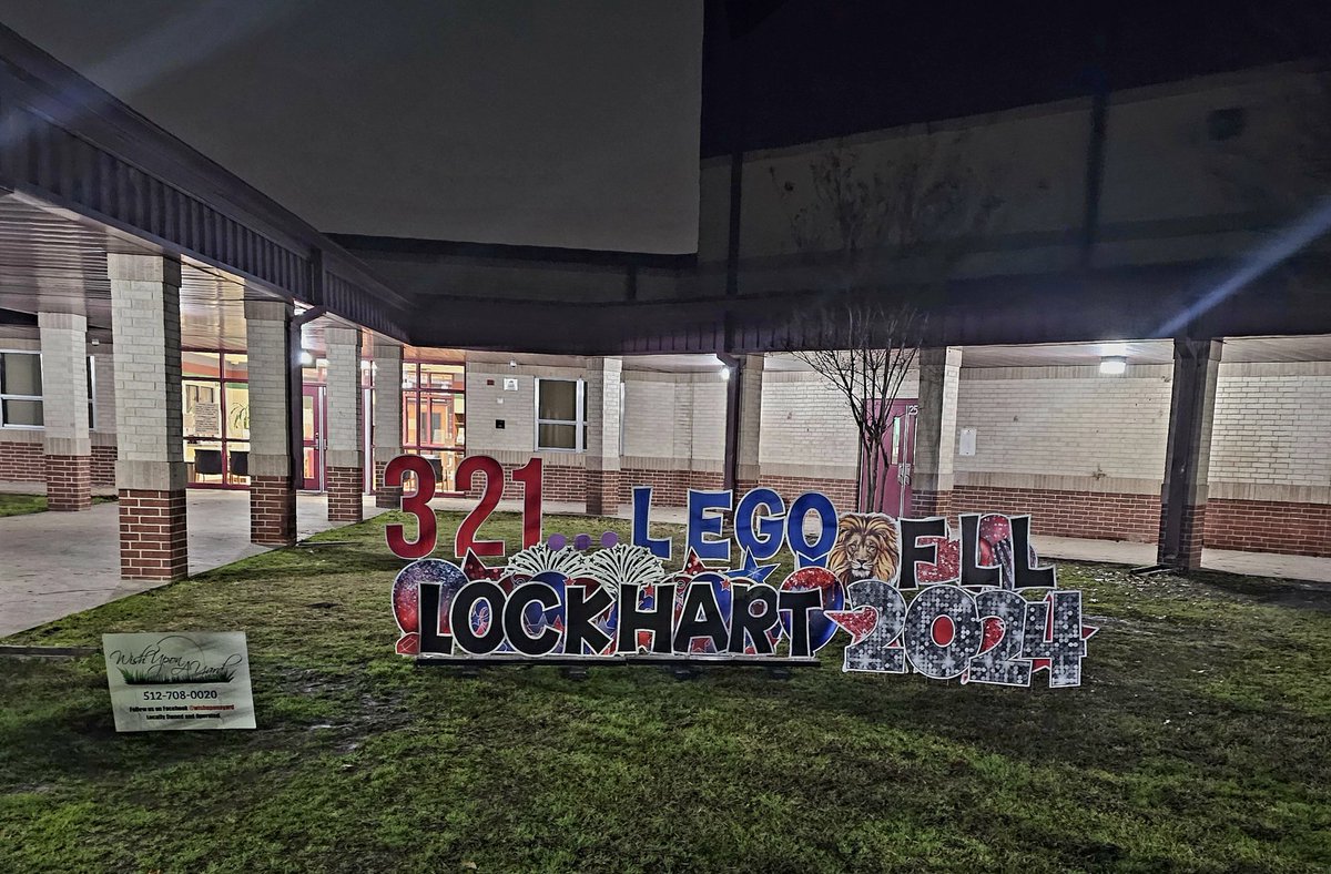 Let the countdown begin! We're ready for a day of 🤖 <a href="/LockhartISD/">Lockhart ISD</a>! <a href="/firstlegoleague/">FIRST LEGO League</a>