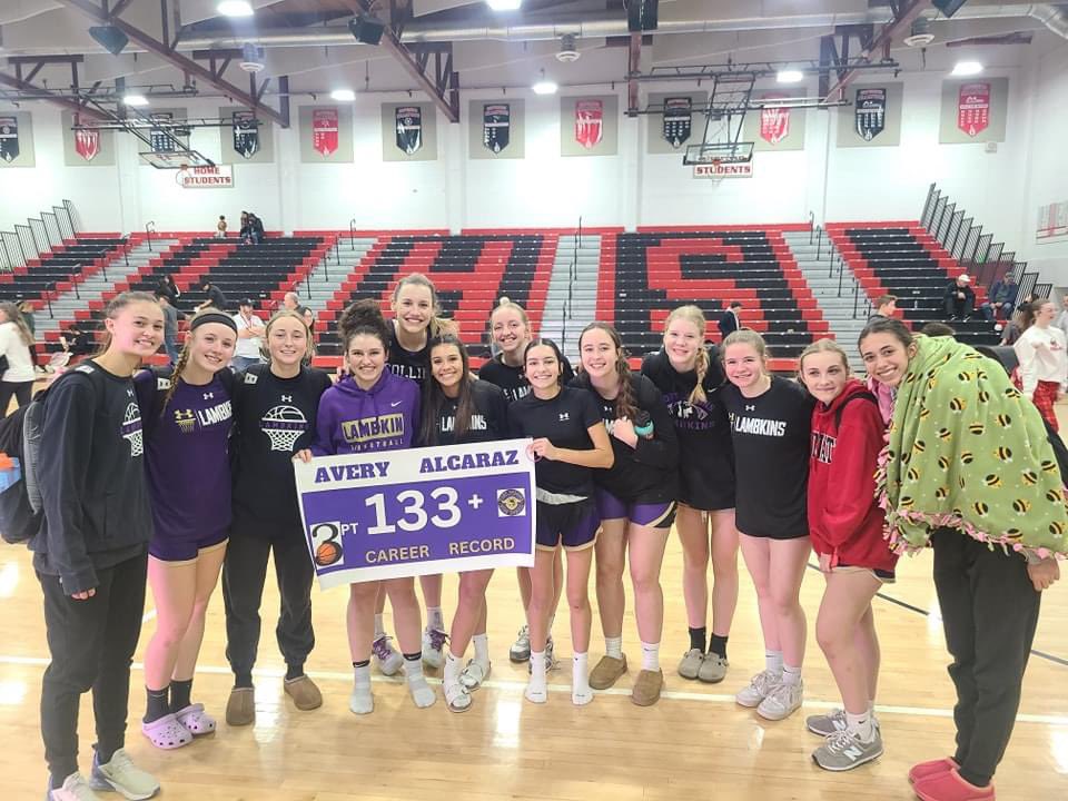 FCHS Girls BBall (@fchsgirlsbball) on Twitter photo 👌 Breaking records and making history! 🏀 Congratulations <a href="/AveryAlcaraz/">Avery Alcaraz</a> on setting the career 3-pt record...133+. A testament to your hard work, dedication, and incredible skills. Keep dominating on the court! 💪And this girl is only a Junior 😎 lets go Lambkins 🐑 👌 Breaking records and making history! 🏀 Congratulations <a href="/AveryAlcaraz/">Avery Alcaraz</a> on setting the career 3-pt record...133+. A testament to your hard work, dedication, and incredible skills. Keep dominating on the court! 💪And this girl is only a Junior 😎 lets go Lambkins 🐑