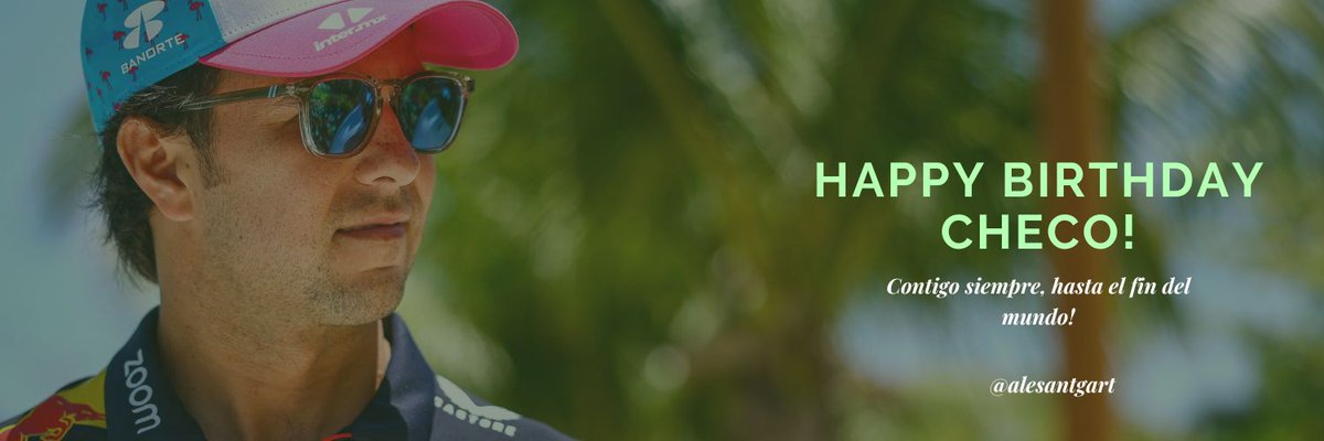 alesantgart's tweet photo. Para terminar el dia, un edit más en honor al cumpleañero mas guapo 😌😇😆❤️✨🎁🎉!
Orgullosa de ti siempre mi niño @SChecoPerez 💜👑!
#HappyBirthdayCheco #ChecoInLap34 #HappyChecoDay https://t.co/XZDByNfMZt
