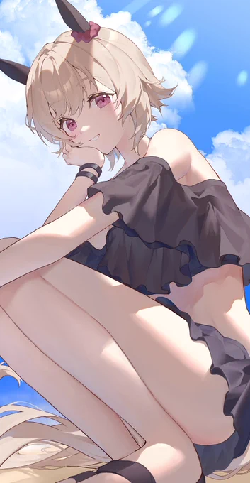 水着カレンチャン #ウマ娘 