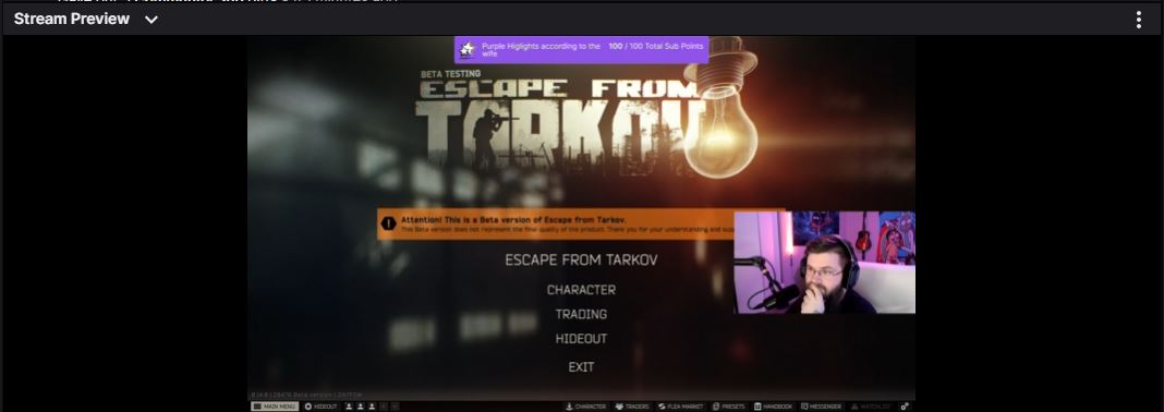 So, purple highlights i guess 🤷‍♂️ 🤣

I start a new job monday so i guess ill give a fuckin heads up LOL 

Still going strong, 
Twitch.tv/Steel1shots

<a href="/bstategames/">Battlestate Games</a> <a href="/tarkov/">Escape from Tarkov</a> #smallstreamer #TwitchStreamers #PurpleHair