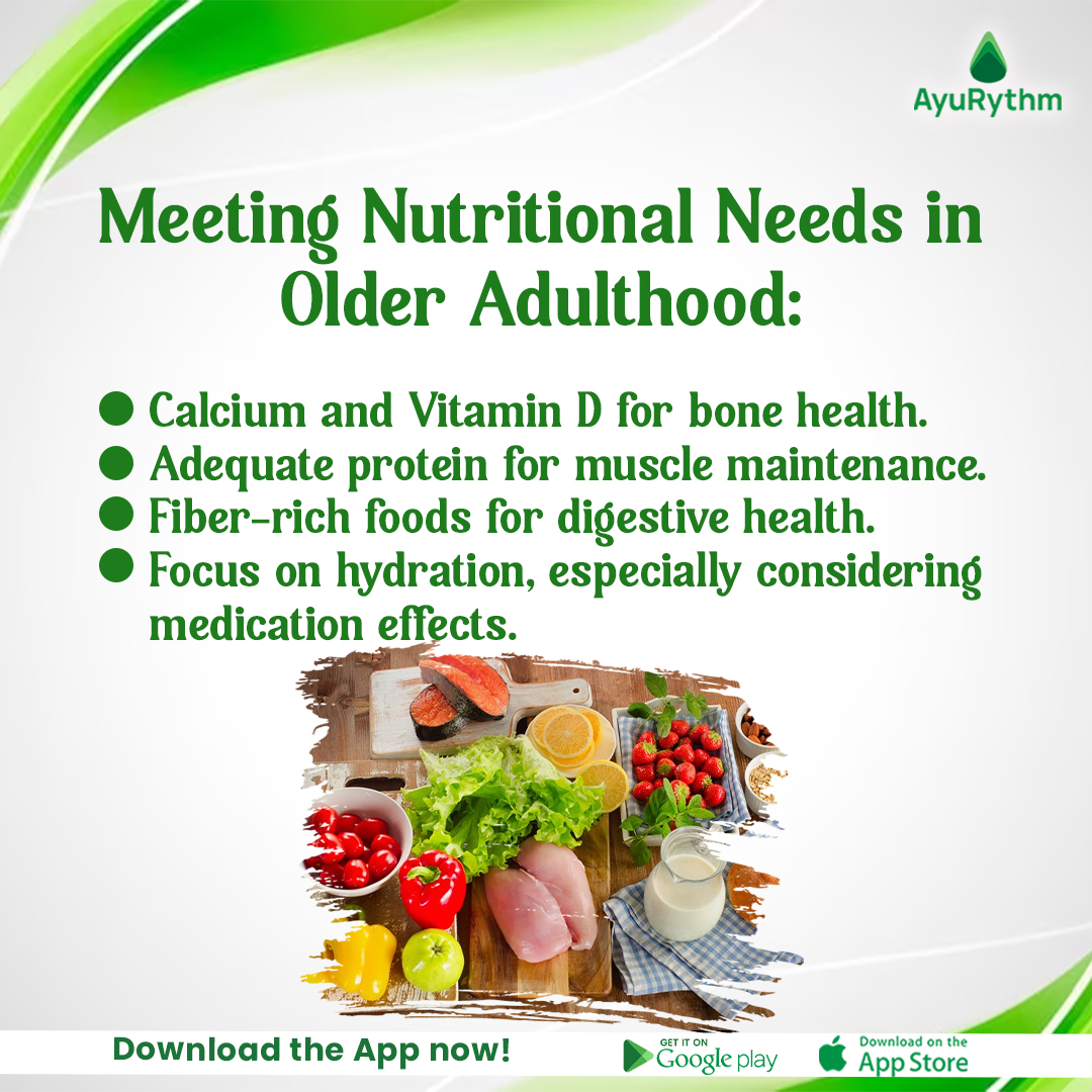 Navigating life's nutritional journey: From supporting new life to fostering growth in youth and maintaining vitality in older age. Tailoring nutrition to each life stage ensures a healthier, more vibrant you. 💪🍏 . . . #AyuRythm #HealthyEating #BalancedDiet #NutritionTips