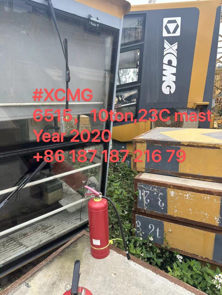 XCMG 6515 tower crane,10tons,23C mast,free height 46mfor sale. WeChat &WhatsApp: +8618718721679. #tower#towercrane#XCMGcrane#XCMGtowercrane