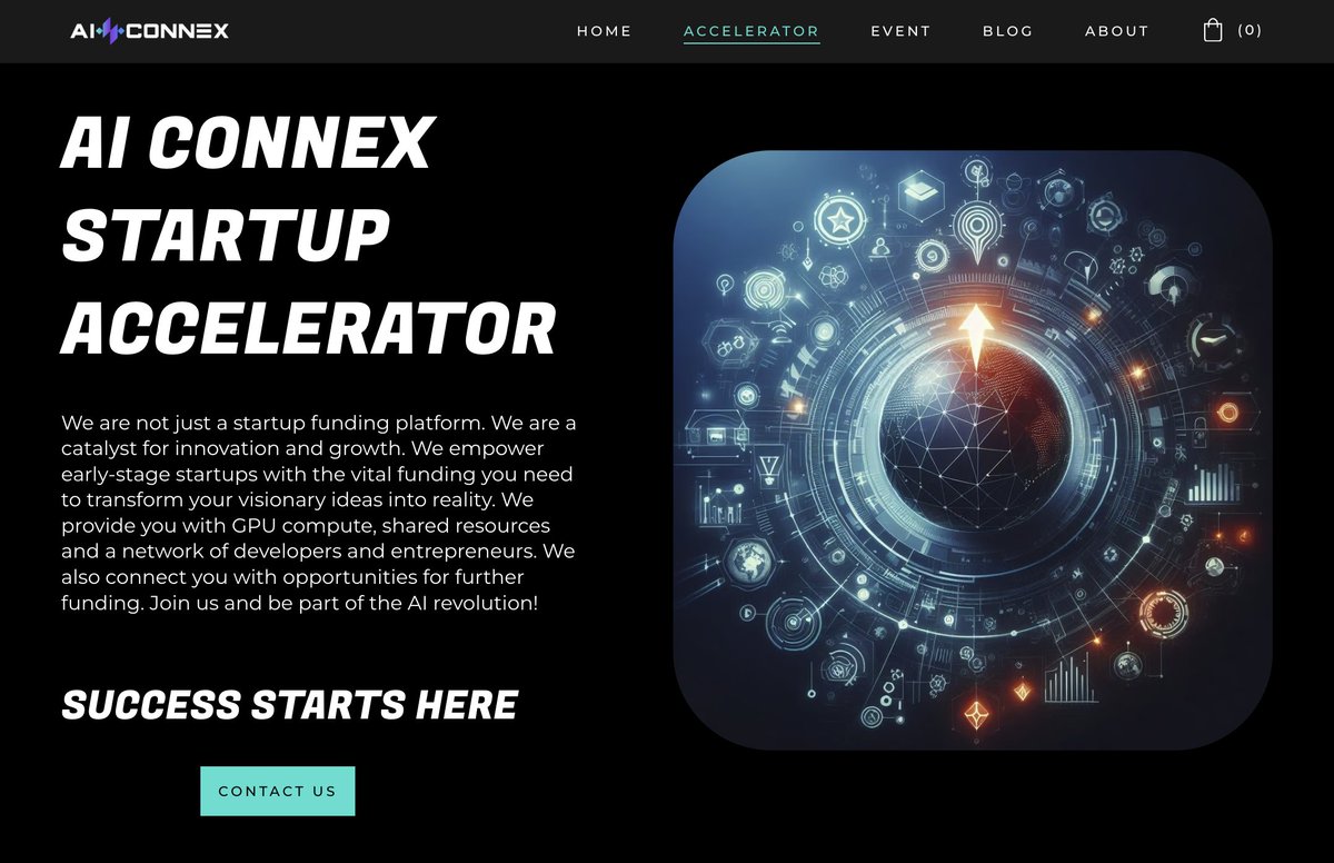 Do you think you could be the next #Unicorn #Zebras #Camels... ?! 🦄✨
We proudly present you the #AICONNEX #Startup #Accelerator Program! 🚀
We are here to help start-ups RISE! 💹
Come chat with us on Discord Server:
discord.gg/994fR9Jhek