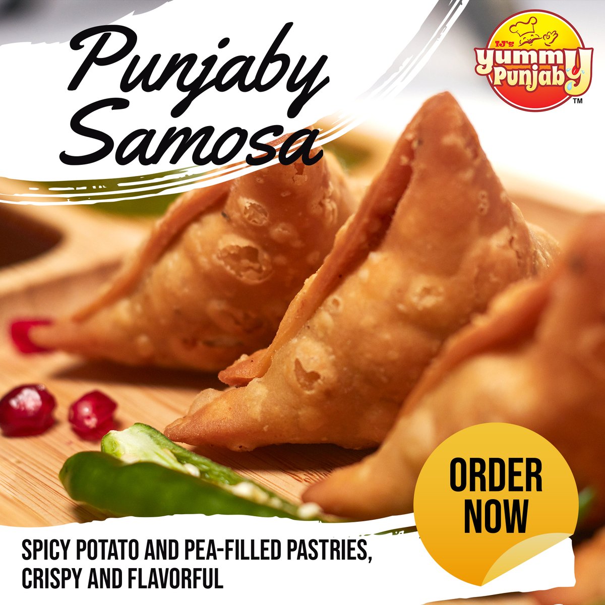 Indulge in the bold flavors of Punjab with our mouthwatering Punjabi Samosas! Crispy golden pockets filled with spiced potatoes and peas, a delicious taste of tradition in every bite. Spice up your snack time with a touch of Punjabi flair!#PunjabiSamosa #FlavorfulDelight #Foodie