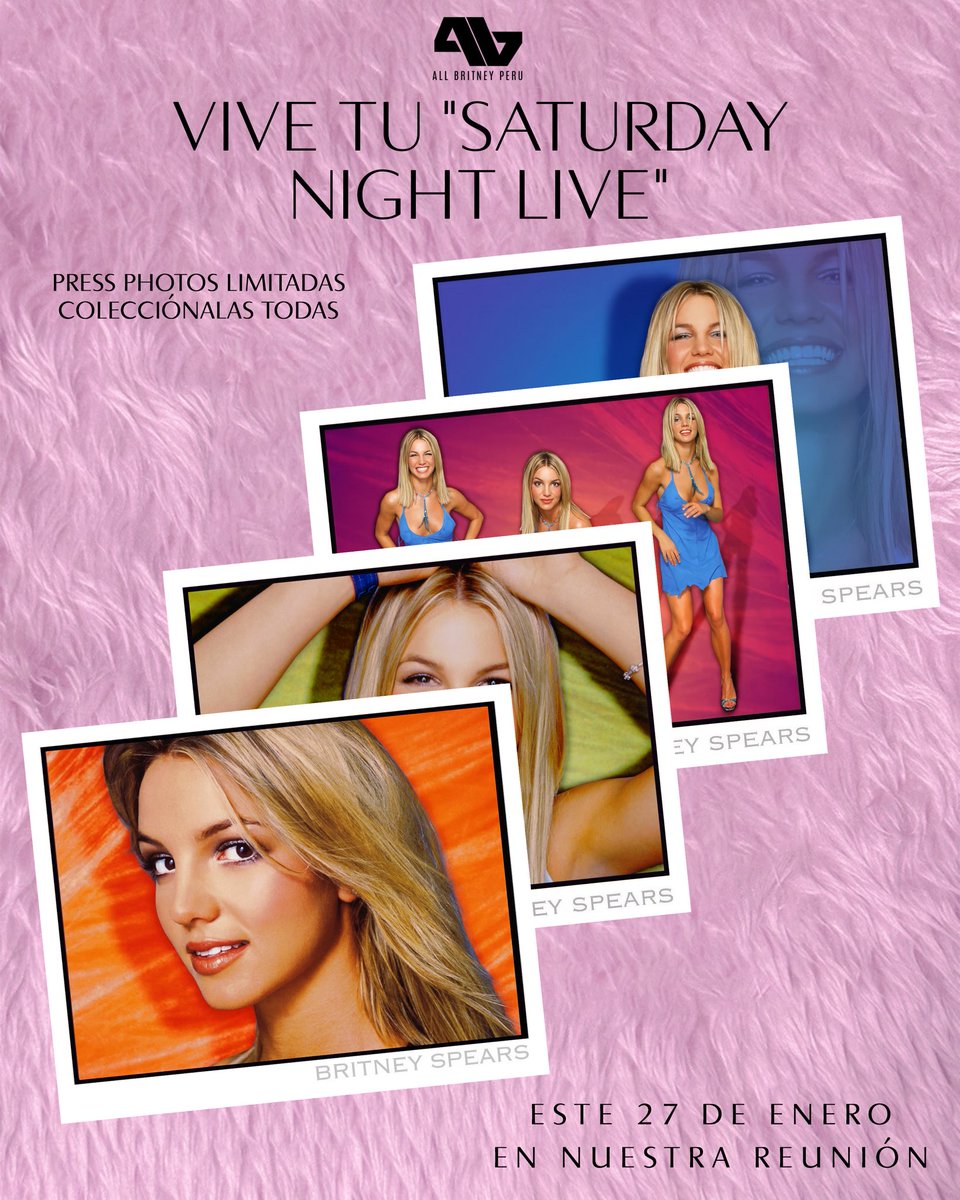 AllBritneyPeru's tweet photo. Los esperamos mañana SABADO 27 en nuestra reunión, veremos una proyección exclusiva del CRAZY tour desde Hawaii y tendremos una super fiesta solo para fanáticos.

¡Que no te lo cuenten! https://t.co/lUnyf2WspG