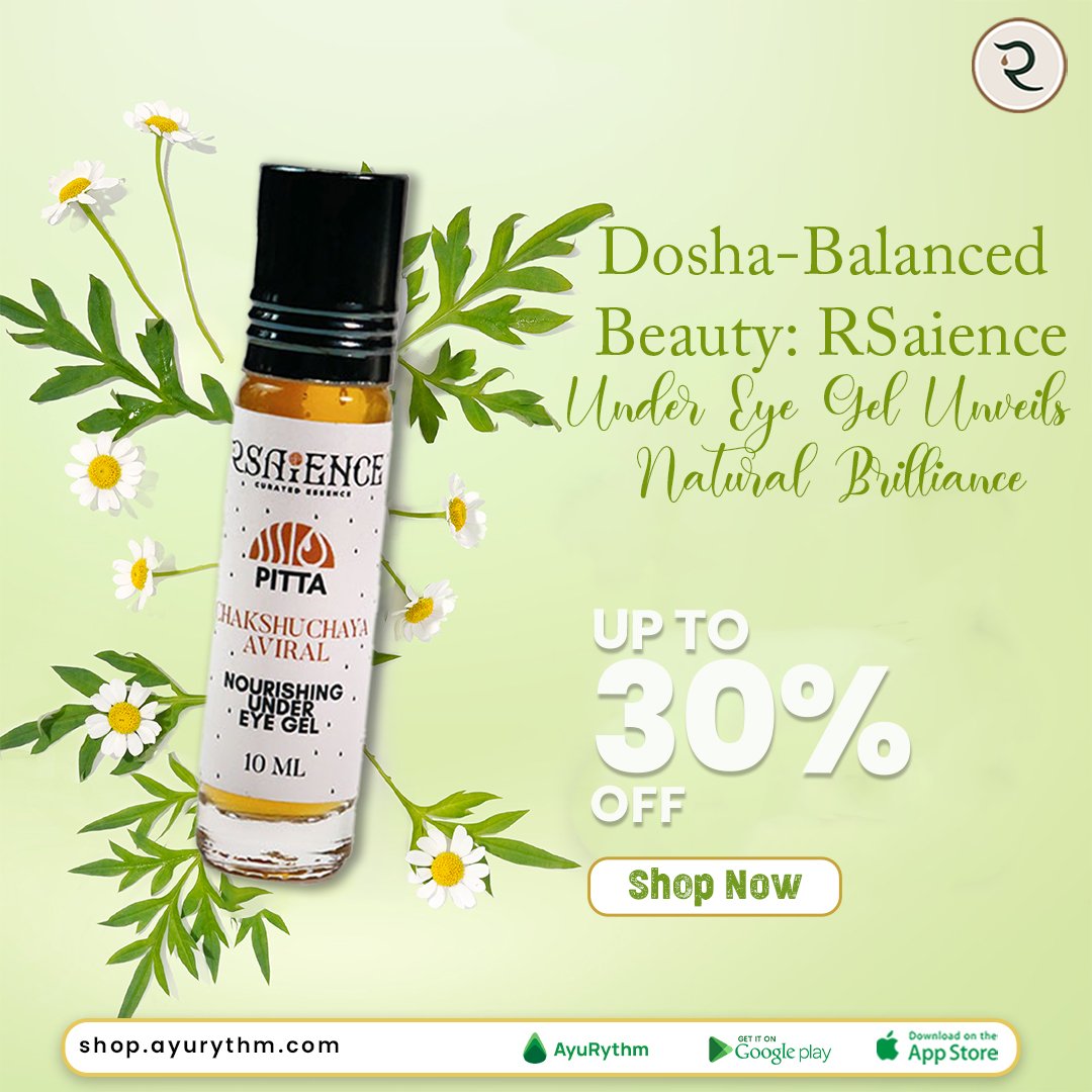 Dosha-Balanced Beauty: RSaience Nourishing Under Eye Gel, because your eyes deserve the magic touch of Ayurvedic care. ✨💖 . . . #RSaience #eyes #eyecare #eyecareforyou #eyecareforall #eyecareproducts #AyurvedicMagic #EyeBrilliance #DoshaBalancedBeauty #NaturalBrilliance