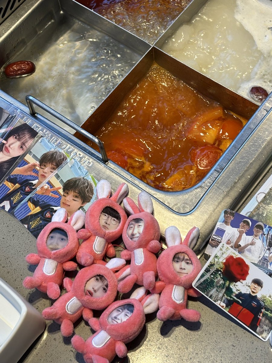 하이디라오에서 토끼가족reunion🎶