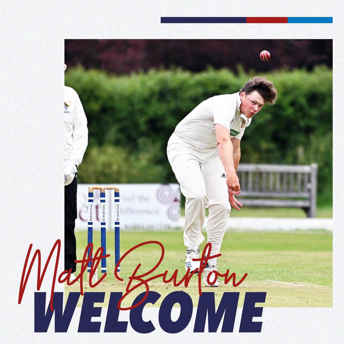 Say hello to Matt Burton! 👋...our newest recruit! 👊 The talented Opening Bowler has represented Hampshire 2nd XI and Minor Counties Squads and will now continue his development at The Parks. We are thrilled to welcome Matt and can't wait to see him in action!🔥 @MattBurton7