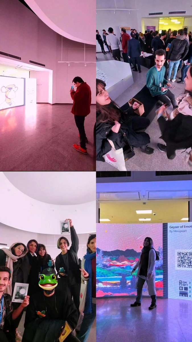 I'm in love with these IRL degen+normie parties

Last one:
+500 attendees in less than 5h Event

<a href="/Blouny_eth/">Blouny.eth</a> + gmNFT team