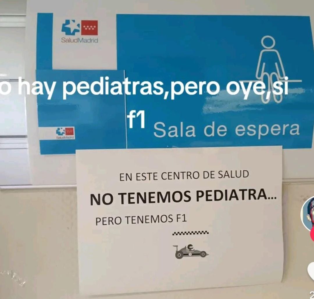 AniYou78's tweet photo. En #Madrid no tenemos #pediatra pero tenemos #F1
Gracias @IdiazAyuso @ppmadrid @ppopular https://t.co/0kbbTNvhu3