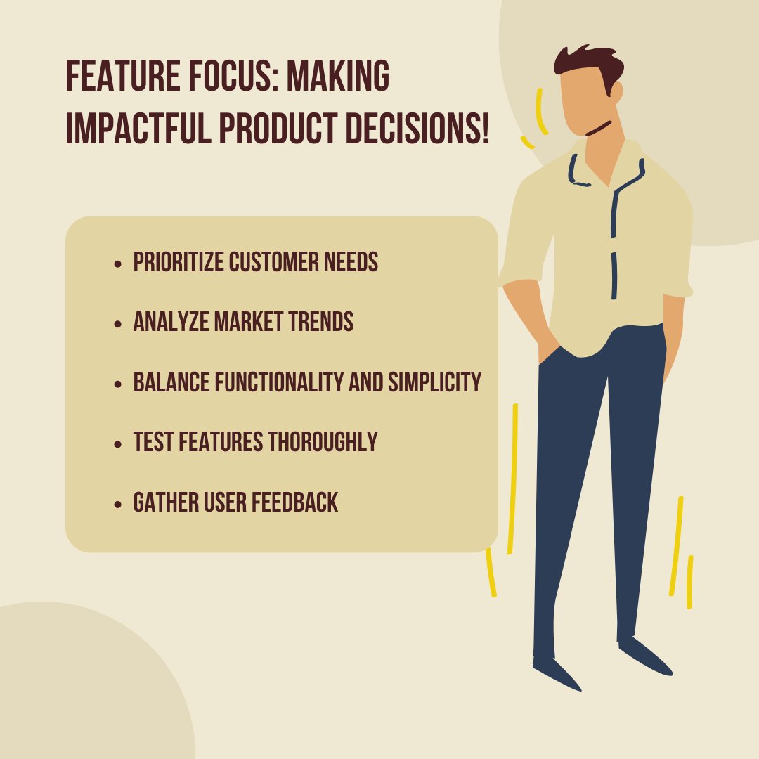 Racheal56713196's tweet image. Shape your product&apos;s future! 🚀💡 Dive into making impactful product decisions with a feature focus! Create products that wow! 🌟

#ProductDecisions #ProductFeatures #FeaturePrioritization #ProductDevelopment #ProductStrategy