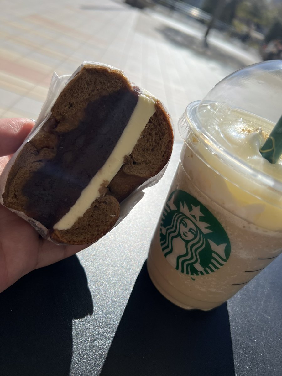ng_pm_uk_322's tweet image. オリナス錦糸町でやってる
パンタスティック行ってきたー🍞

名古屋 #conamore さんの
コーヒーあんバターサンド
たっぷりのあんことバターの塩気
それにほろ苦コーヒーベーグル🥯
とっても美味しゅうございました♡
地元のパン屋さんが
出店してくれてるの嬉しいなぁ🤭

#あんバタだー 
#ABnogu