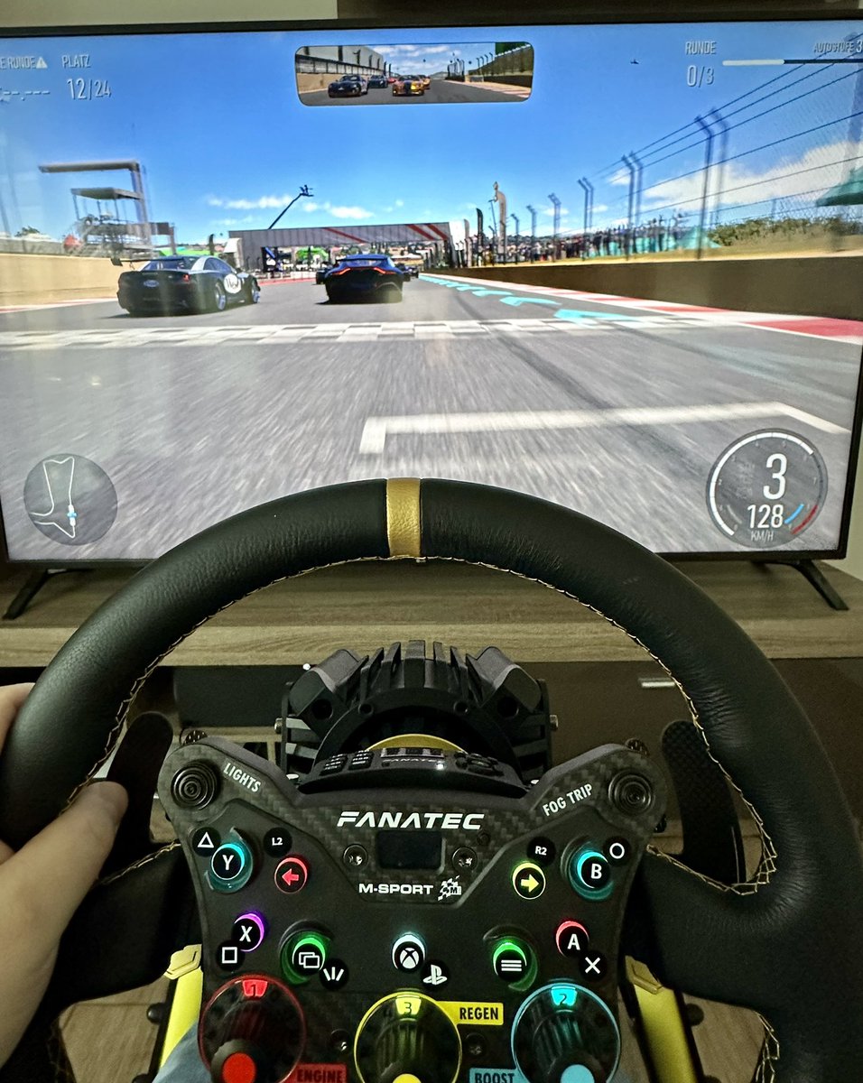 peter_zollner's tweet image. What could be better than a few #ForzaMotorsport sessions with a great @fanatec rig on a free weekend? 🏎️ @ForzaMotorsport @XboxDACH #CSDD+ #ButtonModuleRally