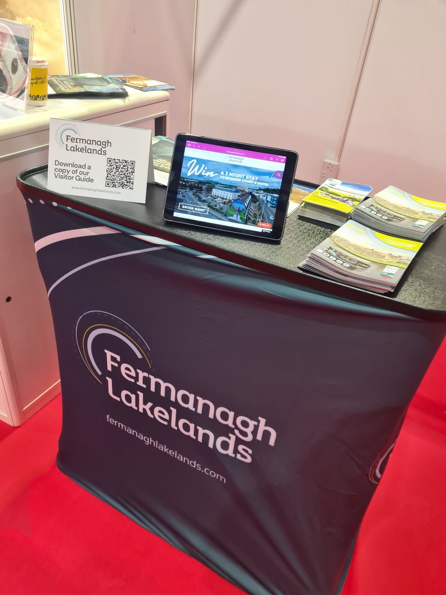 Delighted to be @holworldshow Dublin today with @NITouristBoard - stand S9 Stop by to say hi & grab your chance to win a 2 night stay @belmorecourt 🥳