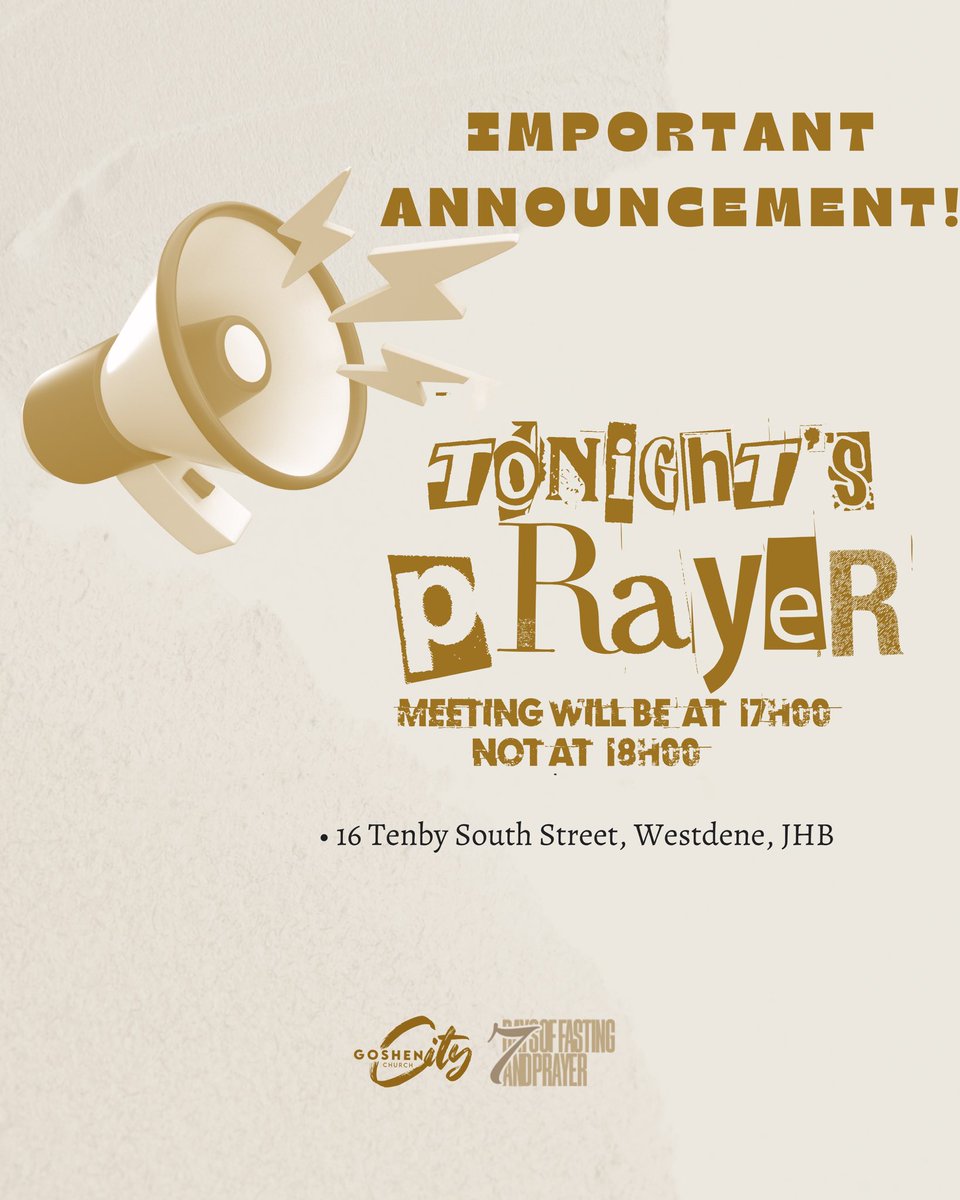 Goshen City Church tweet media