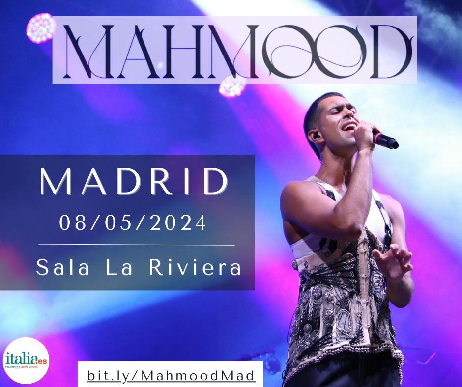 💥MAHMOOD EN MADRID💥

📅 Miércoles 08/05/2024 a las 21h - Sala La Riviera - MADRID

🎟️ ENTRADAS: bit.ly/MahmoodMad

#mahmood #ItaliaES #Madrid