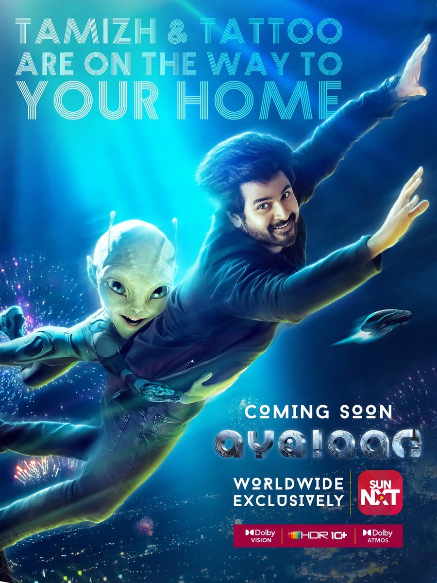 OTT Platform's ™ (@ottplatform) on Twitter photo • Tamil Film #Ayalaan Coming Soon On @SunNxt. • Tamil Film #Ayalaan Coming Soon On @SunNxt.