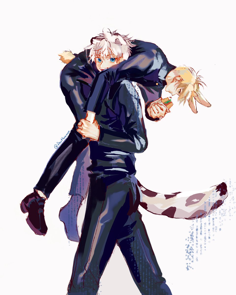 daumammam's tweet image. 57💙💛
 #五七 #gonana #Nanami #Gojo #nanamikento #GojoSatoru #jjk