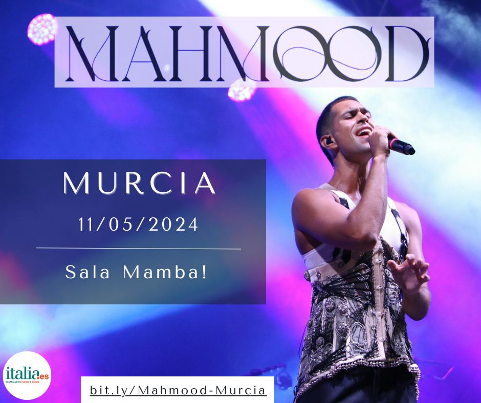 💥MAHMOOD EN MURCIA💥

📅 Sábado 11/05/2024 a las 21h - Sala Mamba - MURCIA

🎟️ ENTRADAS: bit.ly/Mahmood-Murcia