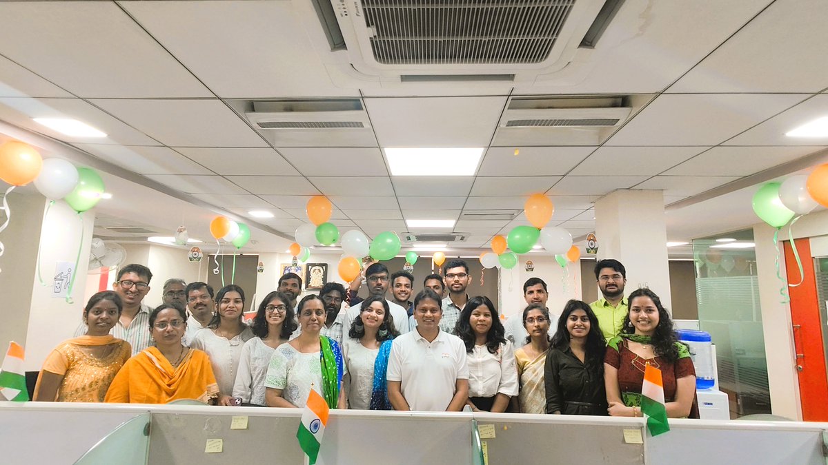 SimplyBizIndia's tweet image. Happy Republic Day from our incredible team at #Simplybiz. Our celebration unfolded as a testament to unity in diversity, with our exceptional team converging from various states and languages.
#HappyRepublicDay