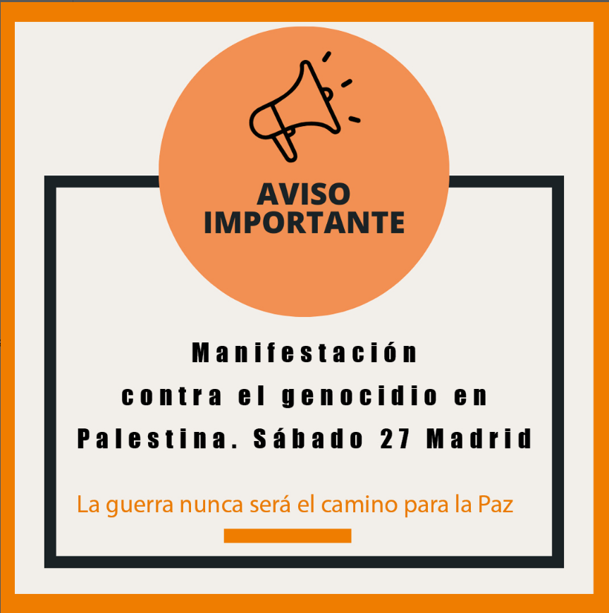 Desde el PH exigimos:
- Cese inmediato de los ataques. 
- Devolución de los territorios ocupados. 
- Retirada de las tropas invasoras. 
- Entrada de ayuda humanitaria y liberación de todos los civiles secuestrados o encarcelados arbitrariamente.

#27EneroConPalestina #noalaguerra