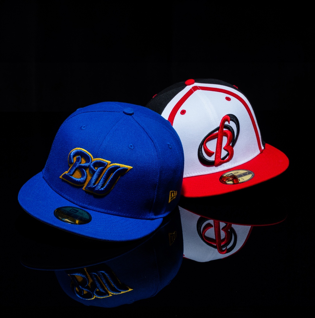 ニューエラ59FIFTY 阪急ブレーブス オリックスバファローズ ブルーウェーブ