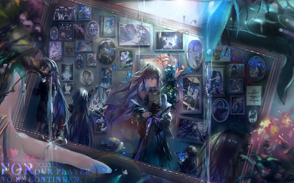 「For our player」📷
幸祜ちゃん3周年カウントダウンの集合絵はお待たせしました

illust: <a href="/Yiluo_relics/">摇曳遗落物</a> と カウントダウンのみんな
 #幸祜美術部
 #幸祜3周年_イラストカウントダウン