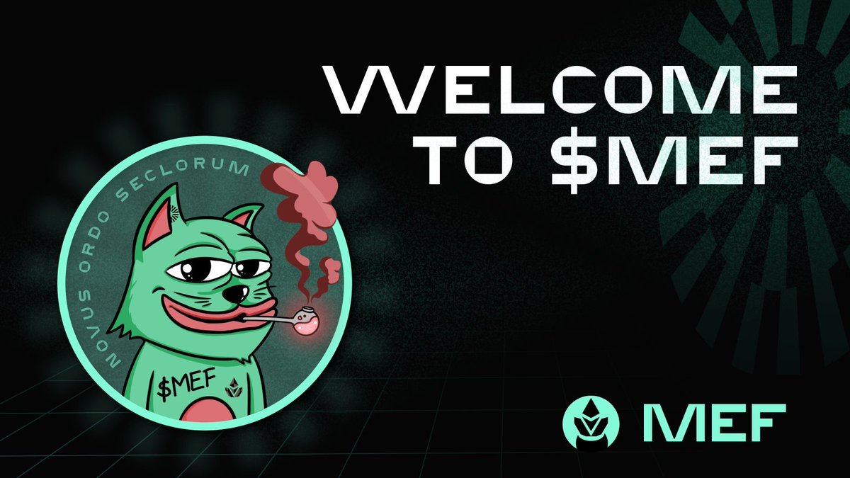 Mantle 空投季将于 1 月 29 日到来，这意味着 Mantleei 上将会有大量流动性涌入 .

$MEF  <a href="/Mef_Coin/">Mef Coin 🧪</a> 是一周前推出的memecoin，社区氛围十分热。

 秘密启动，在前 24 小时内每个钱包最多只允许 1%，以防止早期买家垄断

 现在购买的好机会
  
ca: 0x050A0789b3b5Ff6fE33E4A6727da9f4546E94804