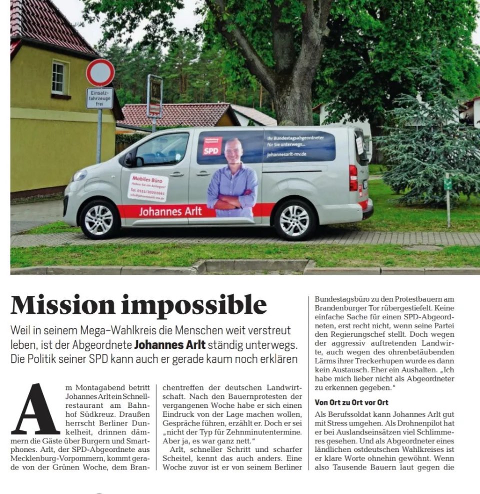 Für das aktuelle @FOCUS_Magazin habe ich den Mecklenburger @spdbt Abgeordneten @arlt_johannes über Monate begleitet. Unmut abkönnen, 🚦Politik erklären, Zuversicht bewahren - selten war das im #Osten so aufwändig und strittig. Ab heute am Kiosk. #Ostdeutschland #Ampel #Demokratie