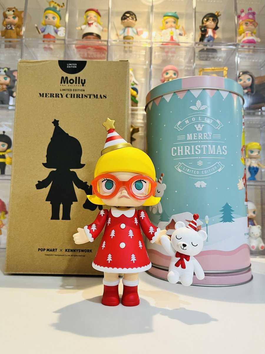 POPMART Molly クリスマス モリー ブリスターパック版 POPMART MOLLY