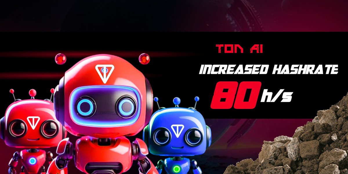 When we start our takeover we'll spare some humans to build us a new planet. Those who have been with us from the start will be considered. Hashrate drip is now 80 h/s every 5mins. Meet our Ai Now: t.me/tonnaibot #TON #TonAi