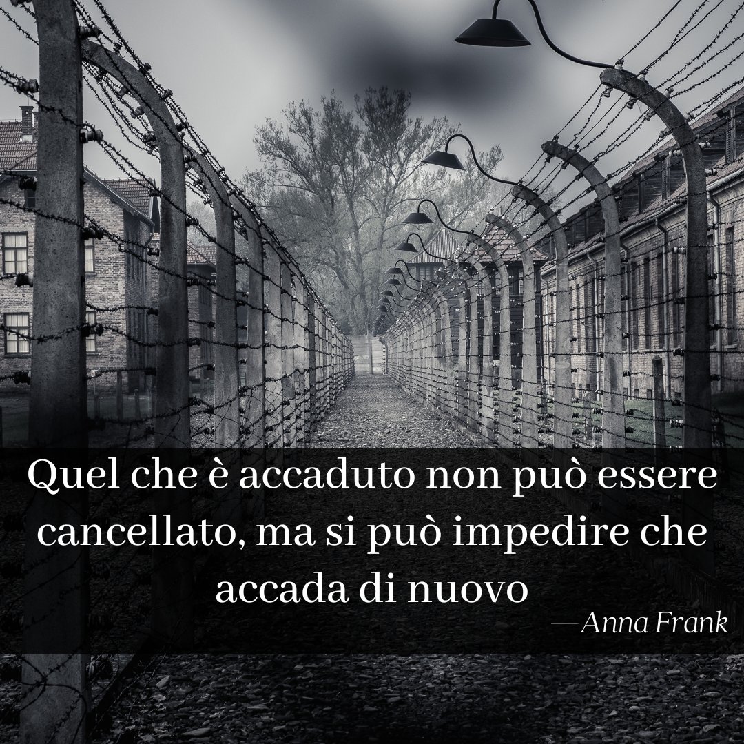 "La dignità umana è inviolabile. Rispettala e difendila sempre" - Viktor Frankl

#giornodellamemoria #27gennaio