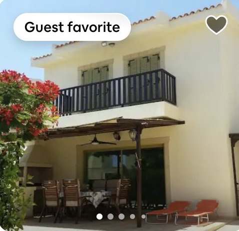 💻 Calling all #DigitalNomads! Embrace the warmth and book an affordable stay at Villa Sofi, at Protaras, #Cyprus.🇨🇾 This cozy, fully equipped Airbnb is ranked “Guest Favourite” with a 4.98⭐️/5 rating and over 50 reviews! What people love about Villa Sofi➡️airbnb.com/h/protarasvilla